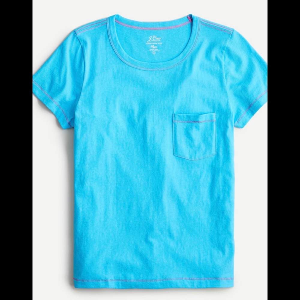 NWT J.Crew Essential Tee with Pocket